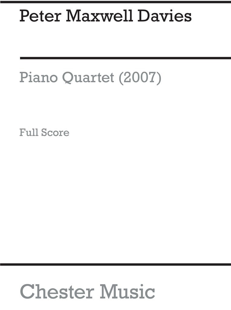 Piano Quartet
